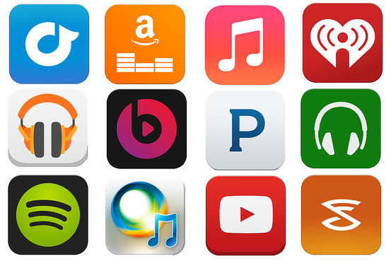 streaming music services - Digitálna distribúcia