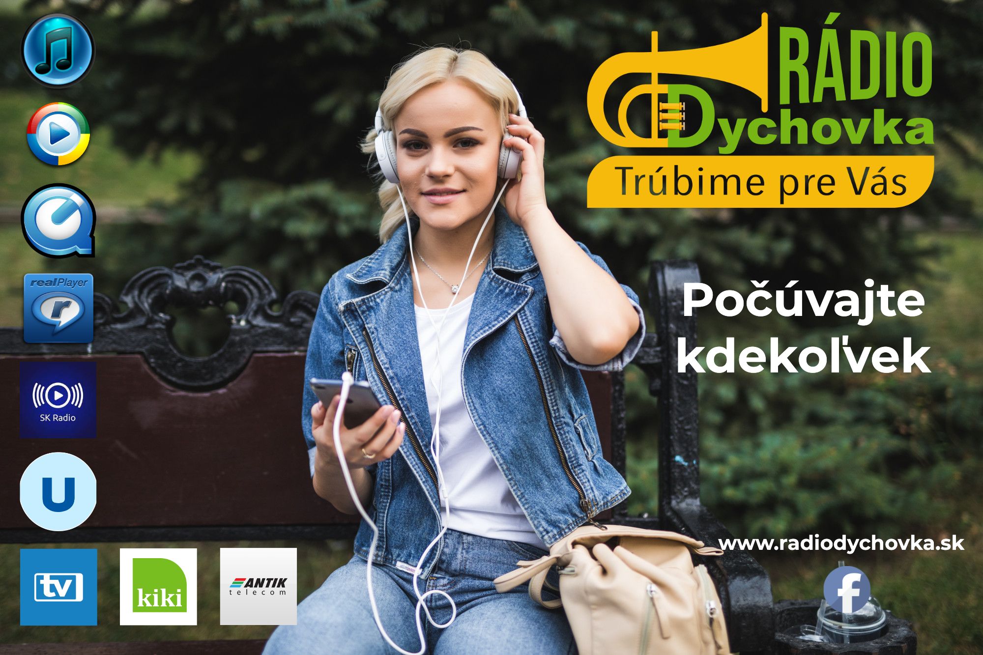 Banner Radio Dychovka - Dychová hudba na Vašu akciu