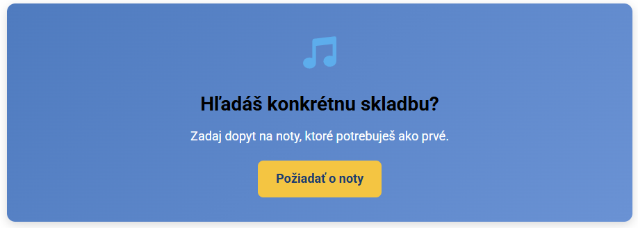 hladam noty na